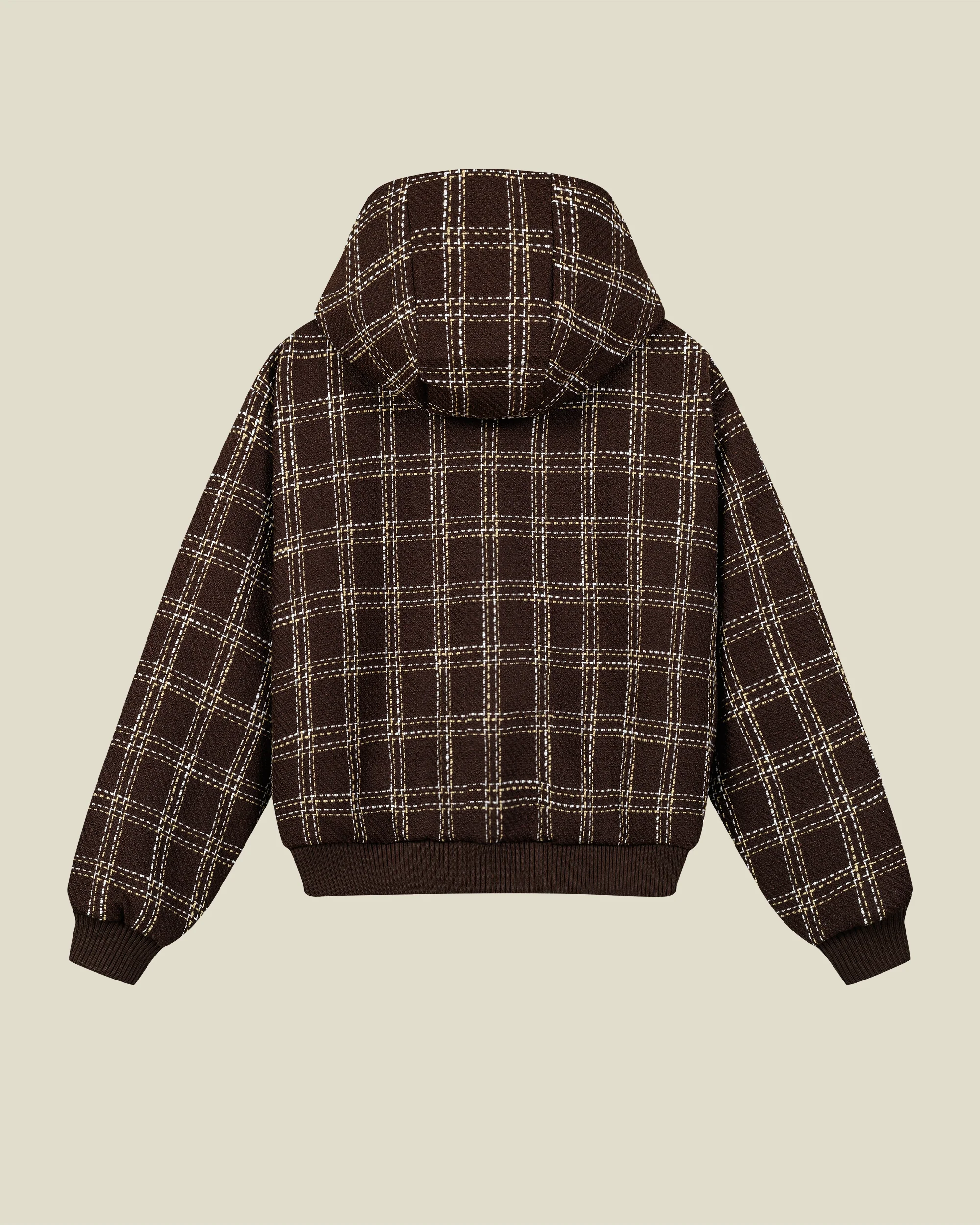 Bouclé Puffer Jacket - Image 2