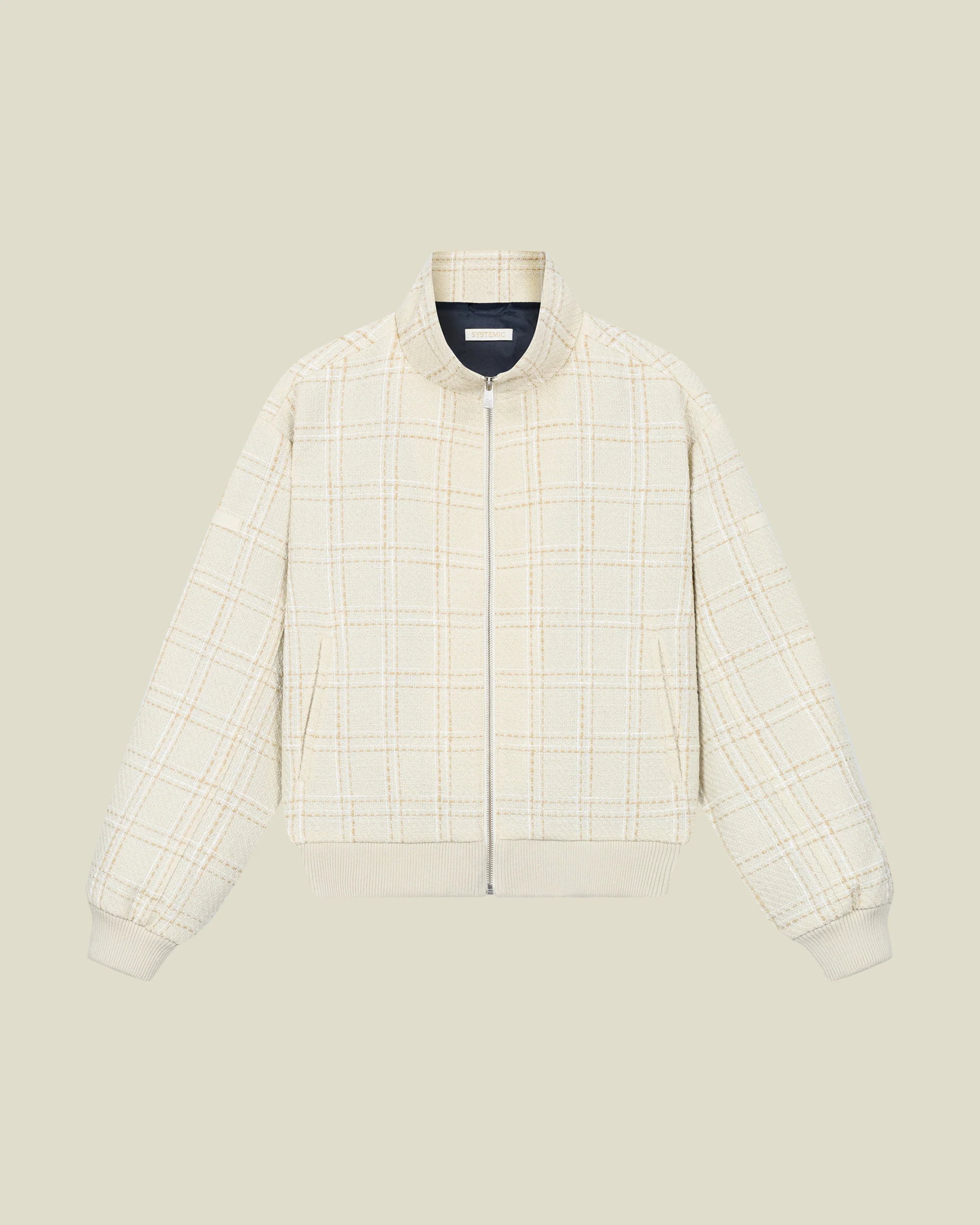 Beige Bouclé Jacket