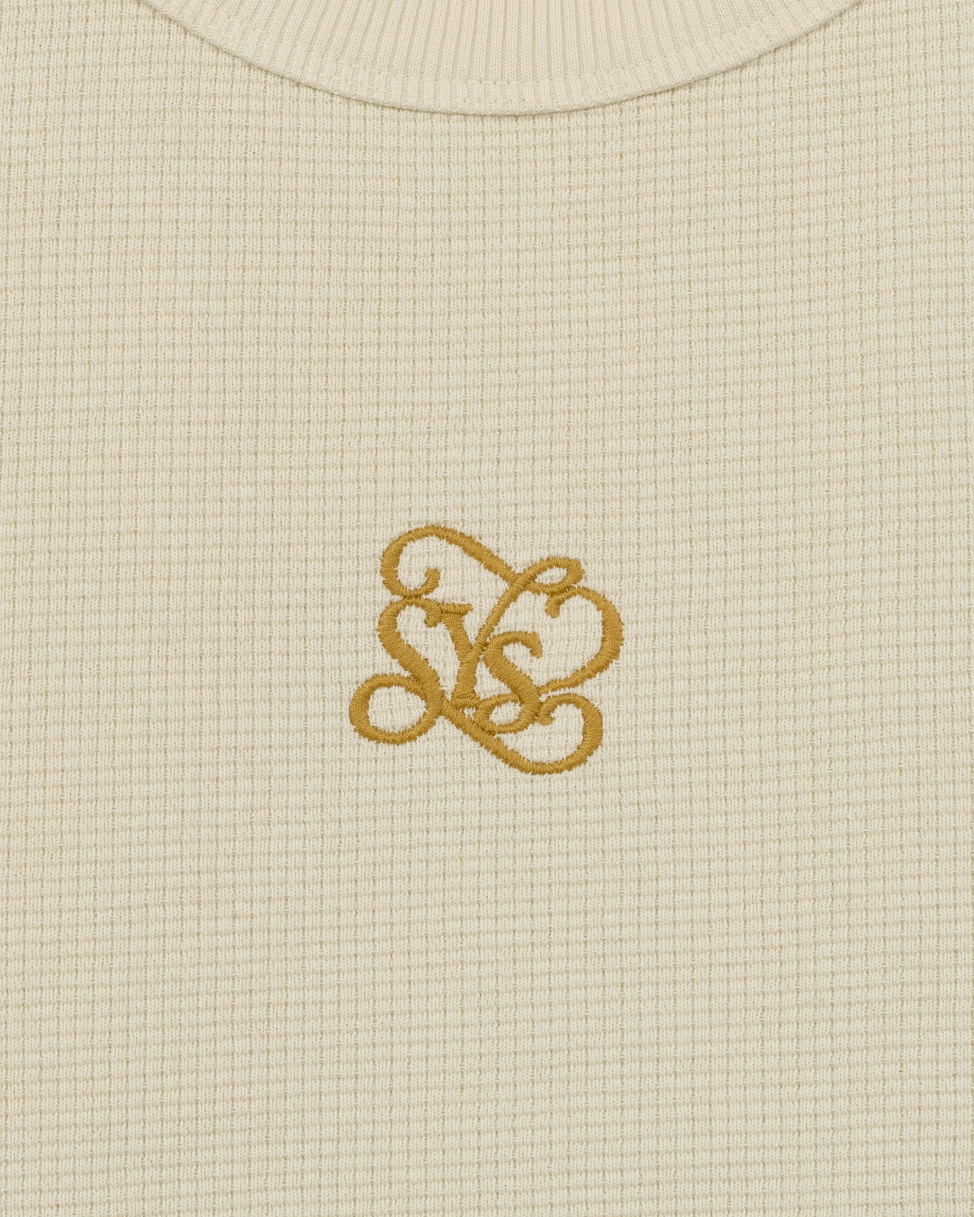 Monogram Waffle Tanktop - Image 3