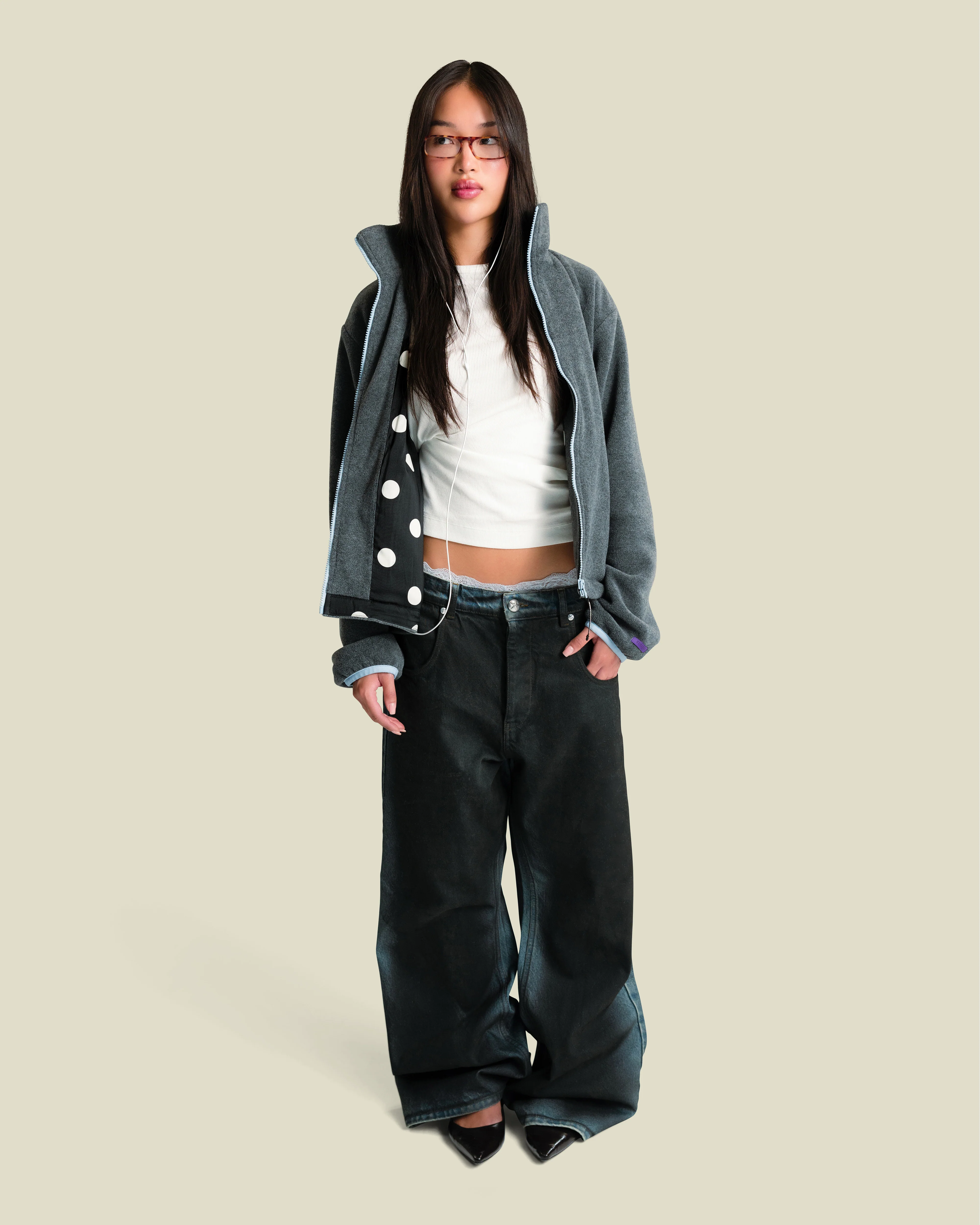 Polka Polar Fleece - Image 6