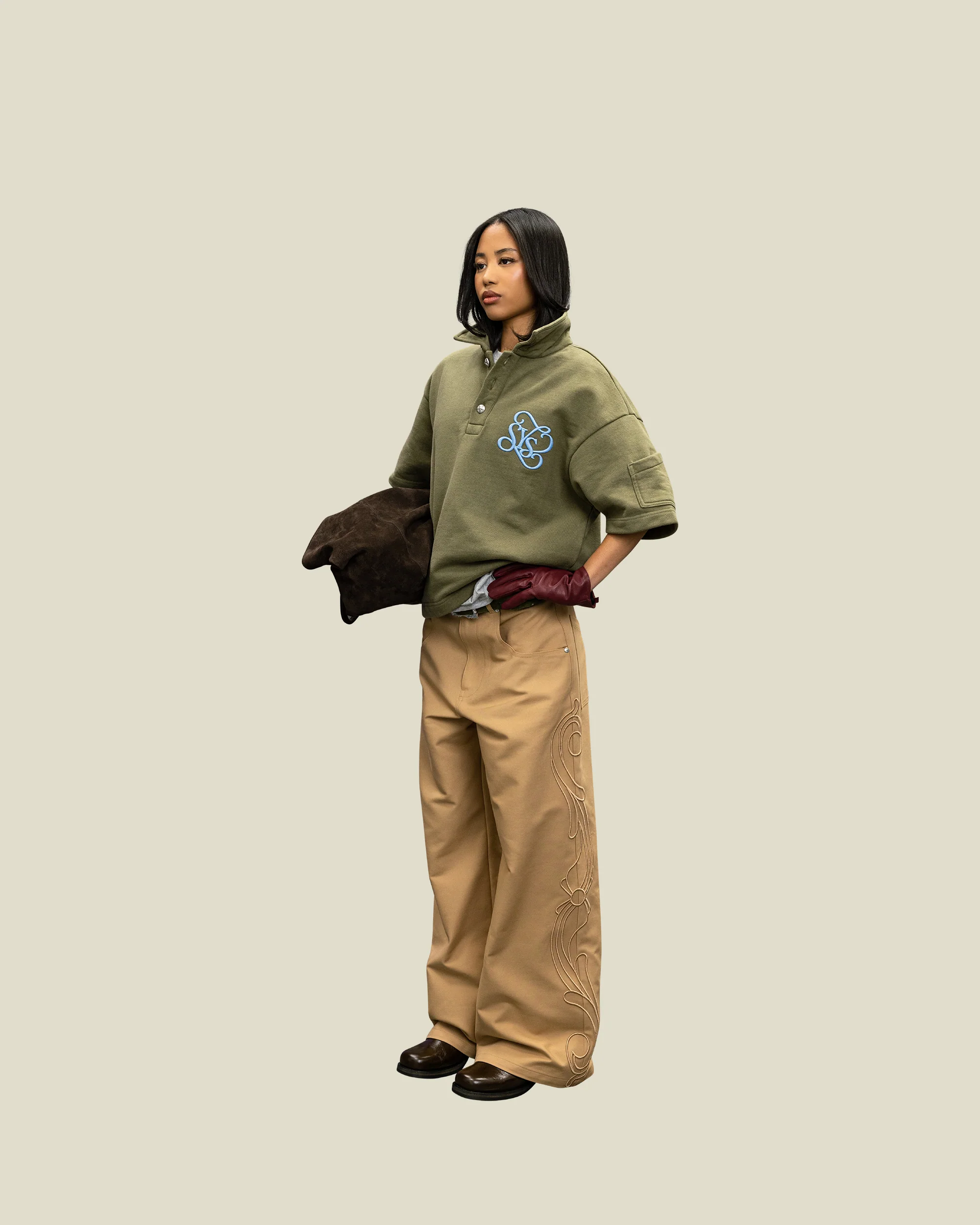 Ornament Twill Pants - Image 8