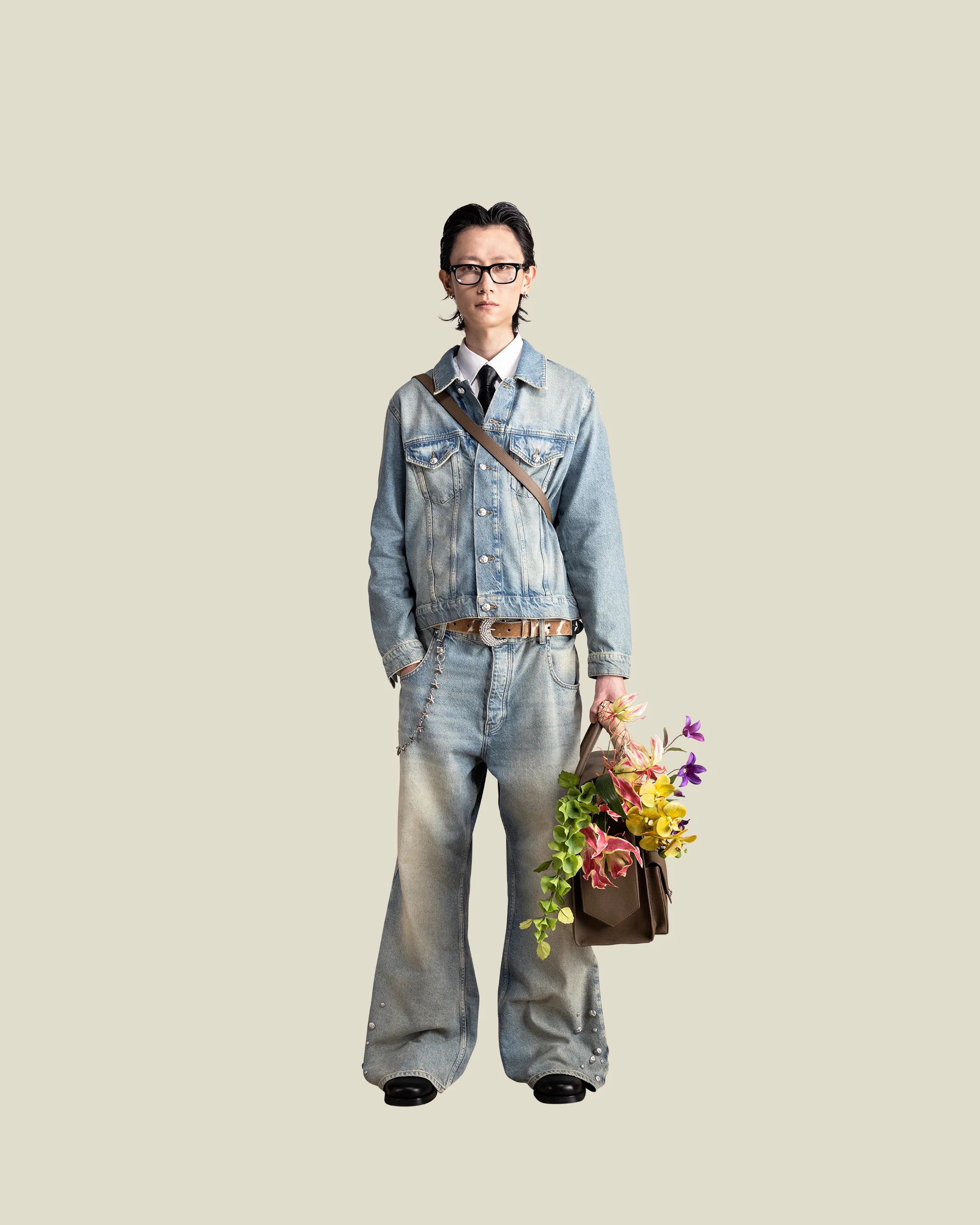 Trim Denim Jacket - Image 5