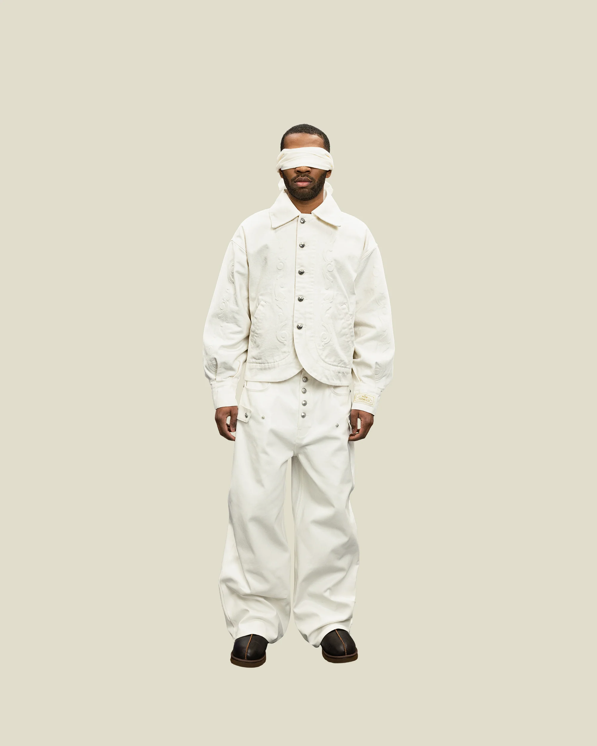 Waxed Baggy Denim - Image 6